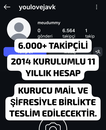 ⚡6000+ TAKİPÇİLİ 2014 YILI REEL⚡11 YILLIK HESAP⚡ ⚡6000+ TAKİPÇİLİ 2014 YILI REEL⚡11 YILLIK HESAP⚡