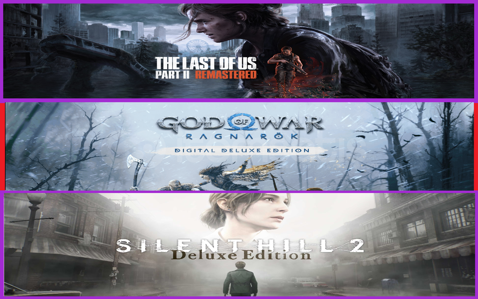 The Last of Us Part II + Ragnarök + Silent The Last of Us Part II + Ragnarök + Silent