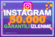 ⚡[GARANTİLİ]⚡INSTAGRAM 50.000 İZLENME ⚡ Hızlı Teslim!