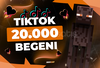 ⚡[Gerçek] 20.000 TikTok Beğeni - Garantili☘️