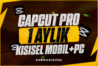 PC ✅ [KİŞİSEL] Capcut Pro 1 Aylık PRO + SORUNSUZ