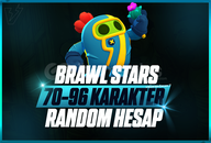 ⭐️Mail Değişen 70-96 Karakter Brawl Stars Hesap⭐