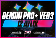 ✅ 12 AY GEMINI PRO + VEO 3 | KİŞİSEL + GARANTİLİ