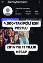⚡4000+ TAKİPÇİLİ 2014 YILI REEL⚡11 YILLIK HESAP⚡ ⚡4000+ TAKİPÇİLİ 2014 YILI REEL⚡11 YILLIK HESAP⚡