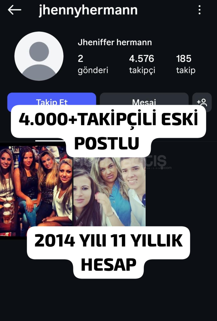 ⚡4000+ TAKİPÇİLİ 2014 YILI REEL⚡11 YILLIK HESAP⚡ ⚡4000+ TAKİPÇİLİ 2014 YILI REEL⚡11 YILLIK HESAP⚡