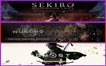 Sekiro + Black Myth Wukong + Ghost of Tsushima