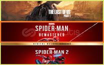 The Last of Us Part I + Spider R. + Spiderman 2