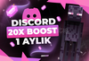 ⚡Bol stok ve Hızlı - 1 Aylık 20x Boost (Botsuz)⚡