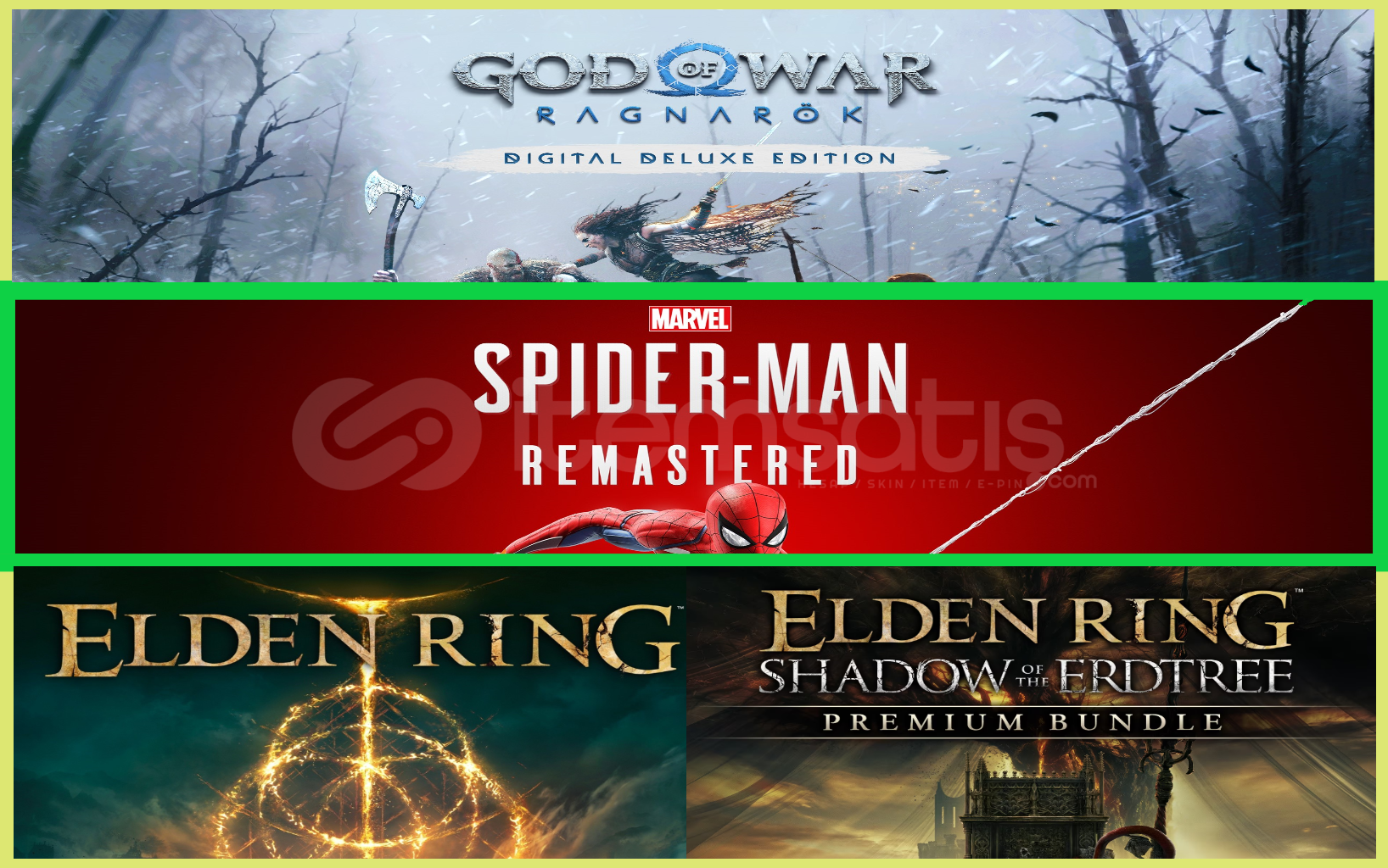 Ragnarök + Spider + Elden Ring Ragnarök + Spider + Elden Ring