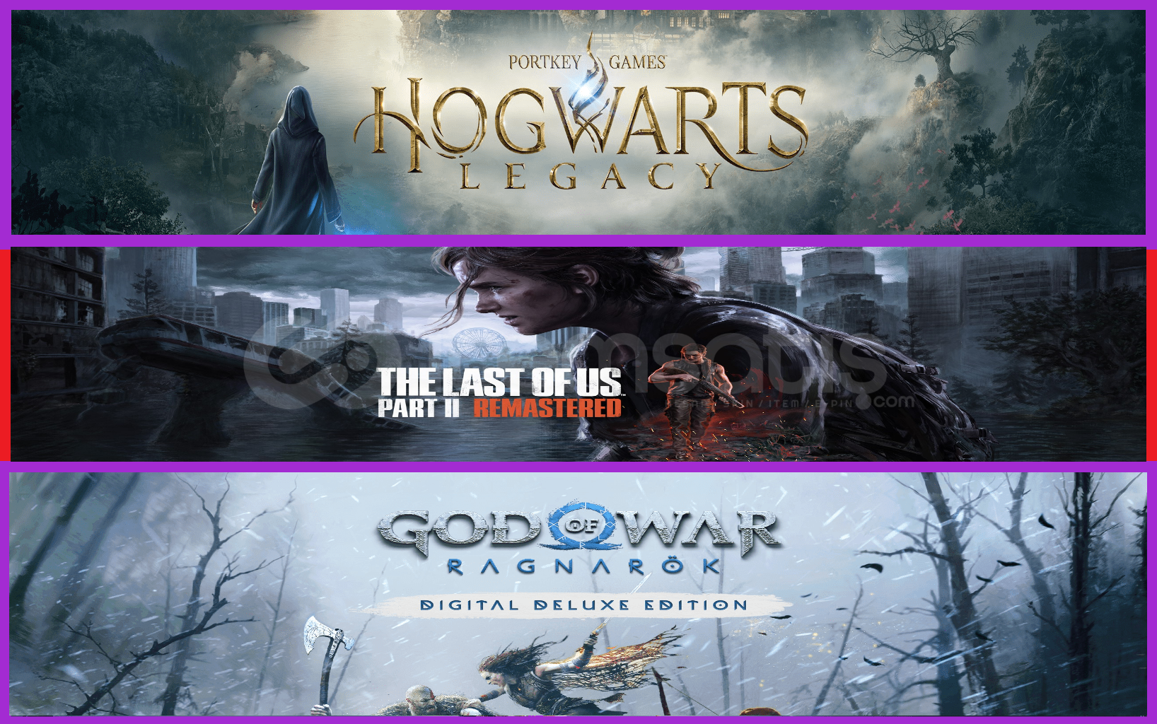 Hogwarts + The Last Of Us Part 2 + Ragnarök Hogwarts + The Last Of Us Part 2 + Ragnarök