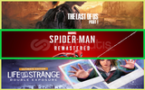 The Last of Us Part I + Spider+ Life is Strange