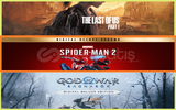 The Last of Us Part I + Spiderman 2 + Ragnarök