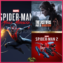 Miles + The Last Of Us Part 2 + Spiderman 2