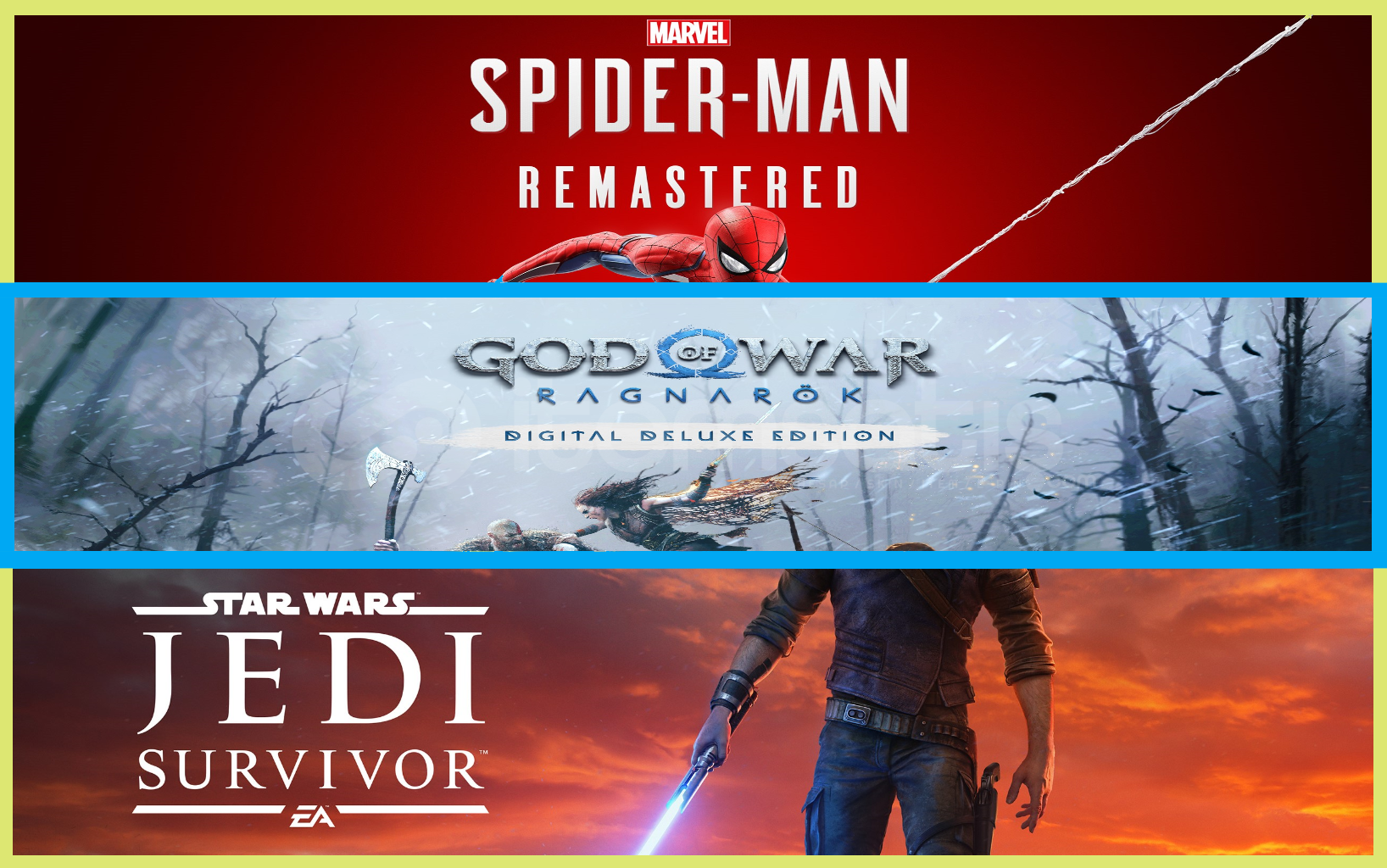Spider Remastered + Ragnarök + Jedi Spider Remastered + Ragnarök + Jedi
