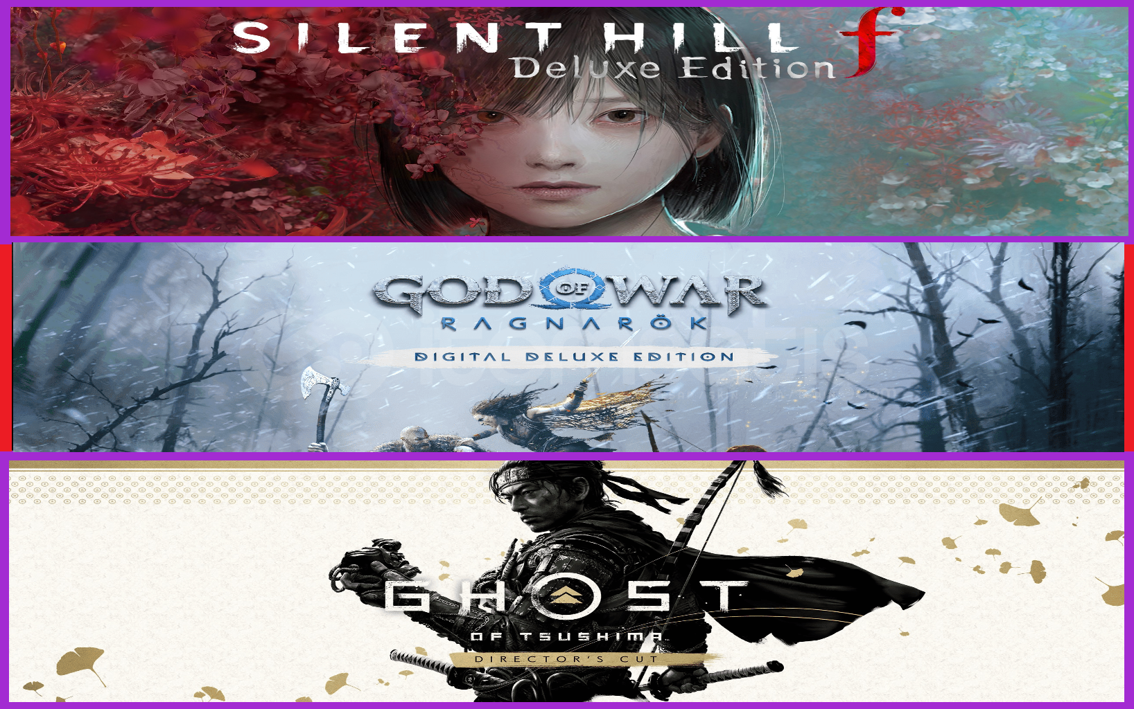 Silent Hill f + Ragnarök + Ghost Silent Hill f + Ragnarök + Ghost