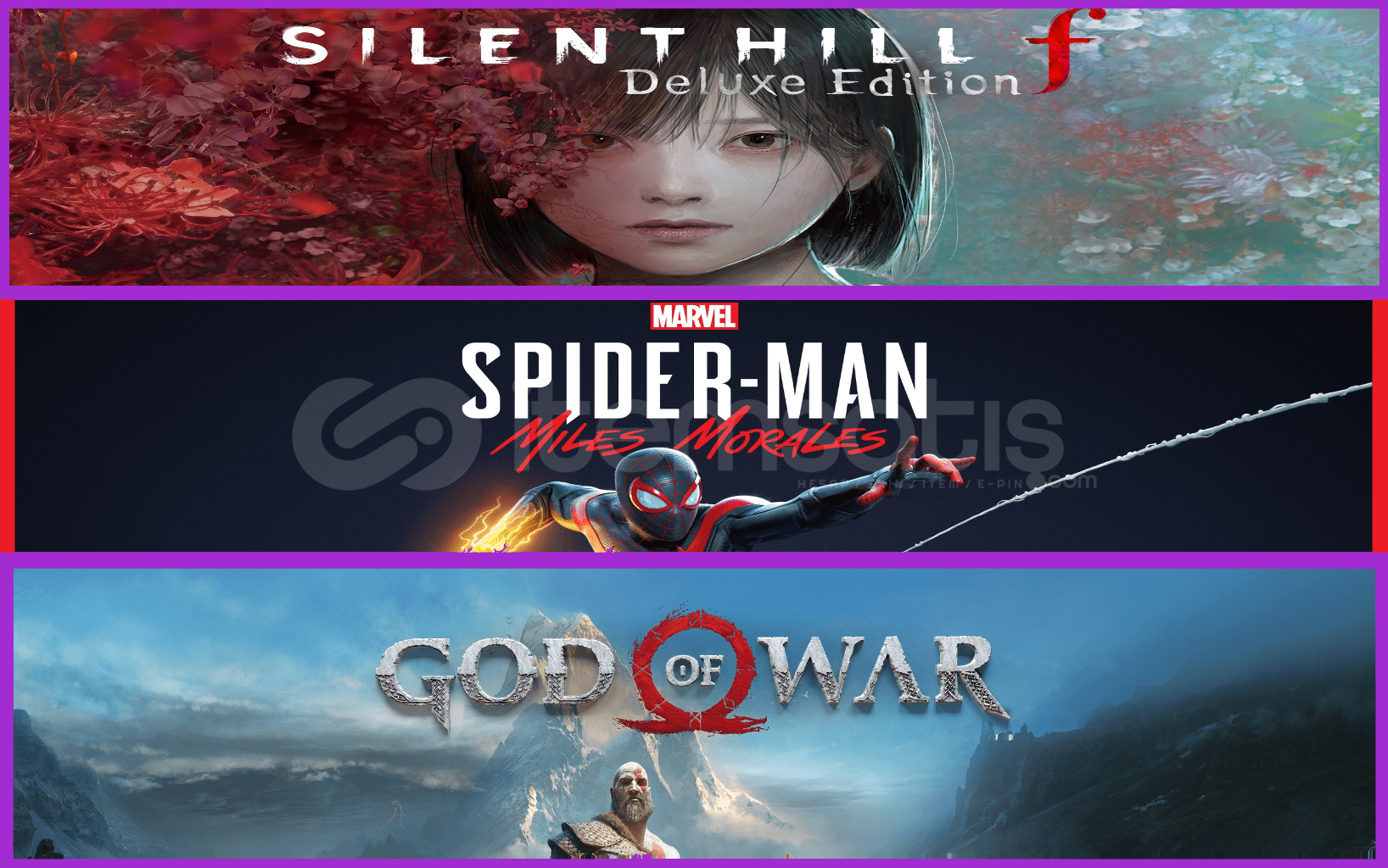 Silent Hill f + Miles + God Of War Silent Hill f + Miles + God Of War