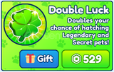 ✅BUBBLE GUM SIMULATOR INFINITY ⭐ DOUBLE LUCK ⚡
