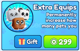 ✅BUBBLE GUM SIMULATOR INFINITY ⭐ EXTRA EQUIPS ⚡