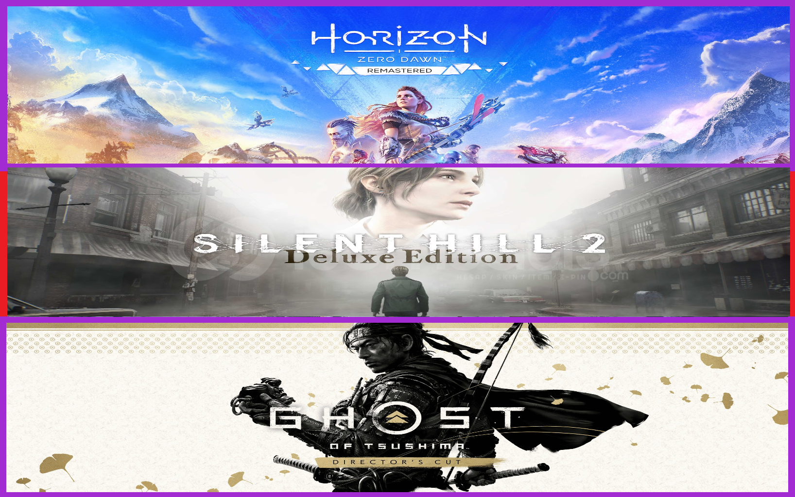 Horizon Remastered + Silent + Ghost Horizon Remastered + Silent + Ghost