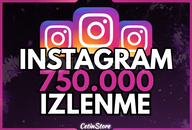 ⭐️İNSTAGRAM 750.000 İZLENME - KALİTELİ⭐️