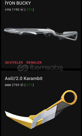 Asıl 2.0 karambit gece pazarı 