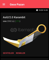 Asil Karambit%27 Gece Pazarı 