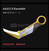 Asil Karambit%33 Gece Pazarı 