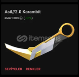 Asil Karambit%35 Gece Pazarı 