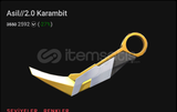 Asil Karambit Demirdiken Vandal EGO Bıçak