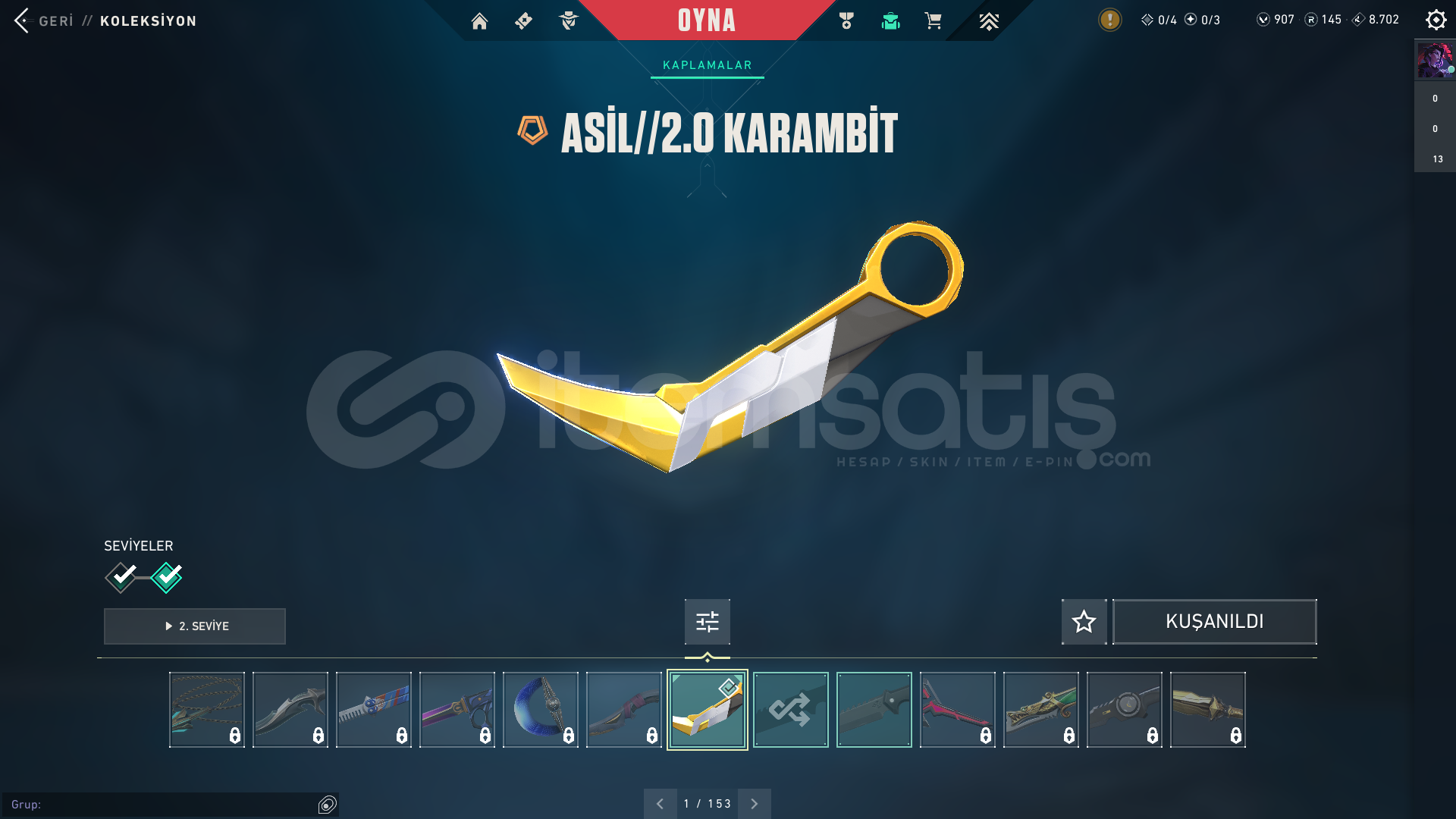 ⭐ Asil Karambit Gaia Phantom Hesap ⭐ ⭐ Asil Karambit Gaia Phantom Hesap ⭐
