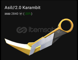 Asıl karambit+iyon sheriff gece