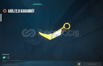 Asil karambitli hesap