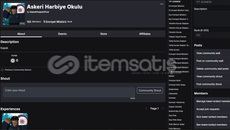 ASKERİ-POLİS Roblox Grubu 33+ Rollü