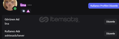 ASKTESADUFSEVER KULLANICI ADI SATIŞTA !!! ASKTESADUFSEVER KULLANICI ADI SATIŞTA !!!