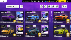 Asphalt9 10sv garaj 24araç 366jeton 8m kredi