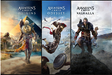 Assasin's Creed Origins + Odyssey + Valhalla