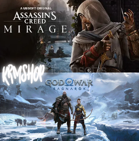 ASSASİNS CREED MİRAGE & GOW RAGNAROK PS4/PS5 ASSASİNS CREED MİRAGE & GOW RAGNAROK PS4/PS5