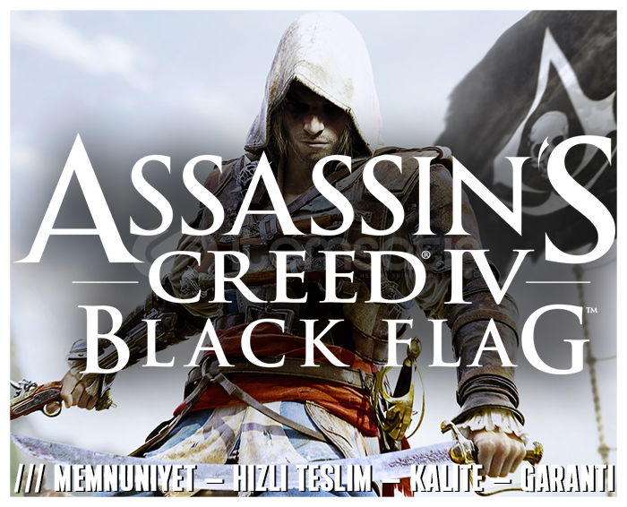 Assassin's Creed Black Flag + GARANTİ + DESTEK Assassin's Creed Black Flag + GARANTİ + DESTEK