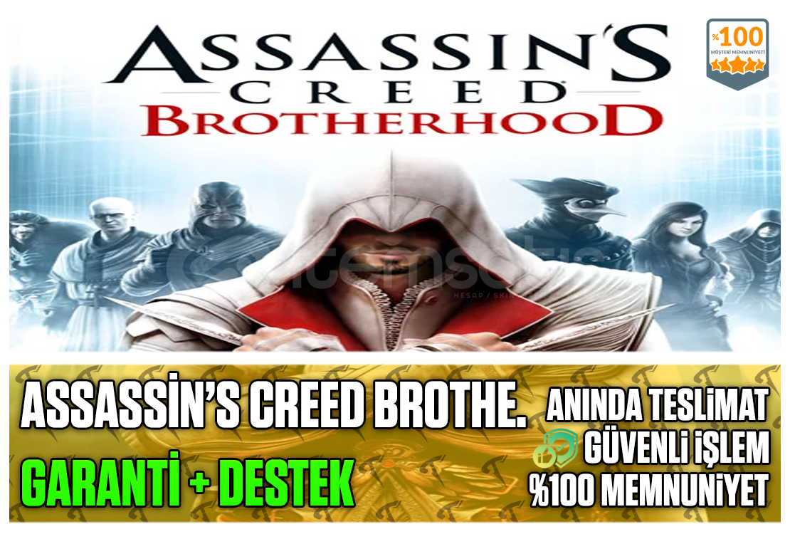 ⭐️☘️Assassin's Creed Brotherhood❤️Garanti❤️ ⭐️☘️Assassin's Creed Brotherhood❤️Garanti❤️