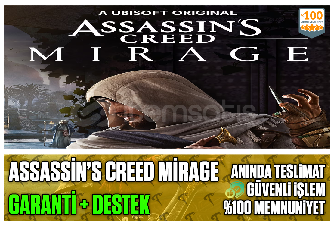 ⭐️☘️Assassin's Creed Mirage❤️Garanti & Destek❤️ ⭐️☘️Assassin's Creed Mirage❤️Garanti & Destek❤️