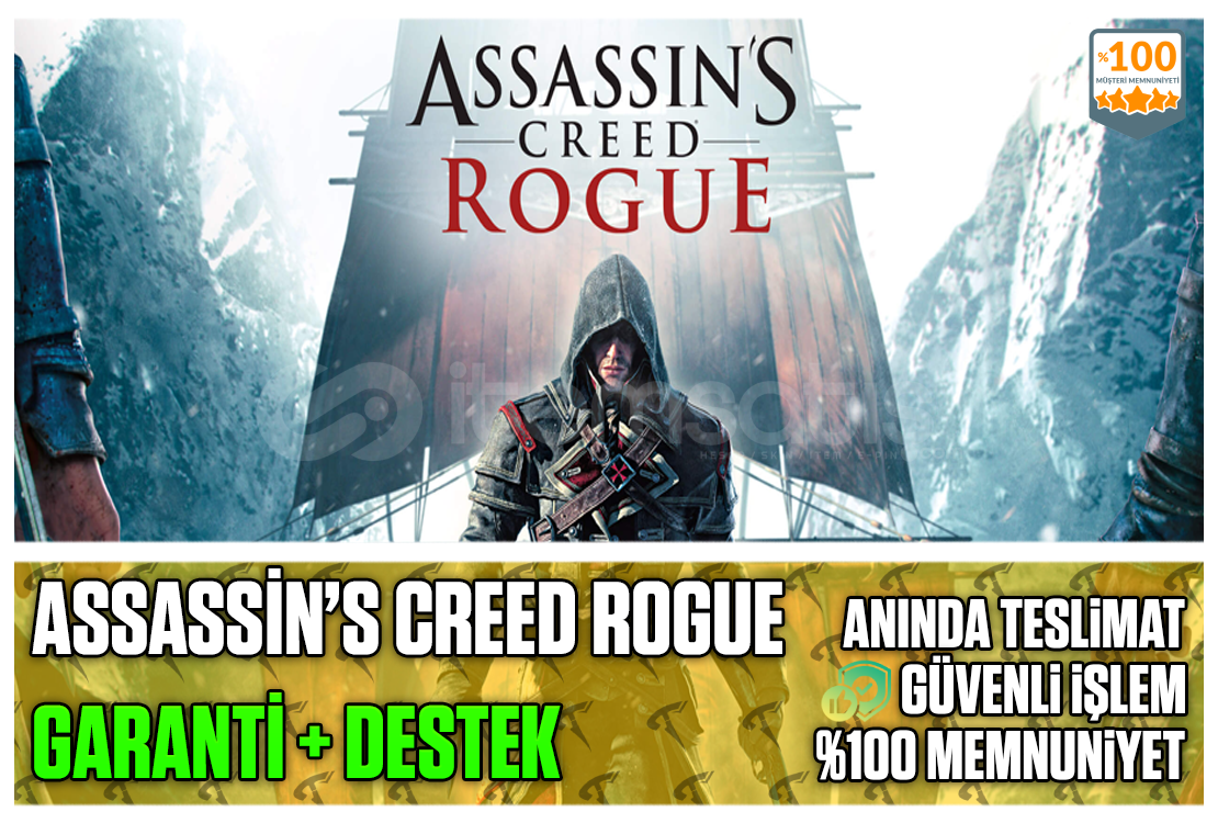 ⭐️☘️Assassin's Creed Rogue❤️Garanti &Sorunsuz❤️ ⭐️☘️Assassin's Creed Rogue❤️Garanti &Sorunsuz❤️