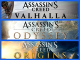 Assassins Creed Valhalla + Odyssey + Origins