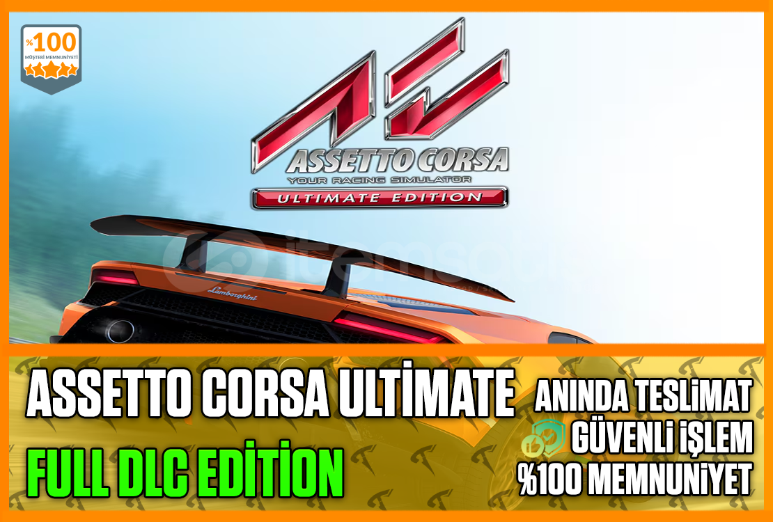 ⭐️☘️Assetto Corsa Ultimate Edition❤️Garanti❤️ ⭐️☘️Assetto Corsa Ultimate Edition❤️Garanti❤️