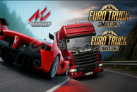Assetto Corsa ve Euro truck simulator 2  Assetto Corsa ve Euro truck simulator 2