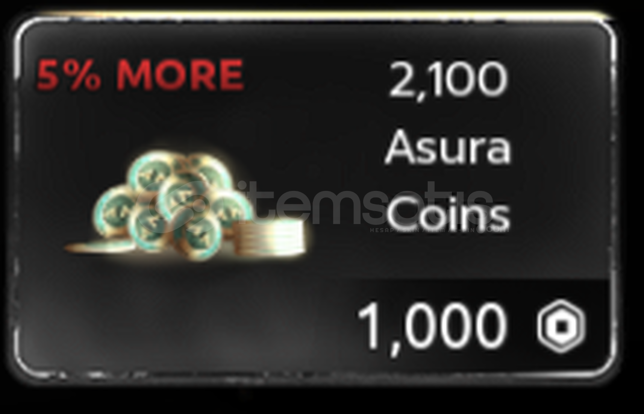 Asura 2100 Coins Asura 2100 Coins