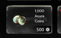 Asura : 1000 Coins / 1,000 1k