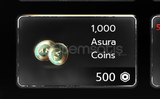 Asura : 1000 Coins / 1,000 1k
