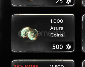 Asura 1000 Coins Asura 1000 Coins
