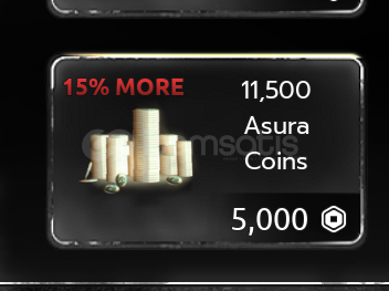 Asura 11500 Coins / 11,500  Asura 11500 Coins / 11,500
