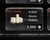 Asura 11500 Coins